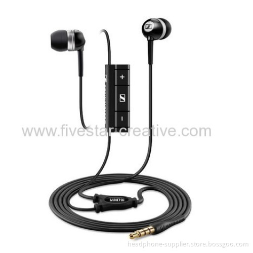Sennheiser Mm70i Headphones With Remote And Mic For Iphone Ipad Ipod